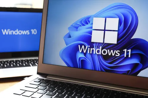 Laptops running Windows 10 and Windows 11 ready for software repair